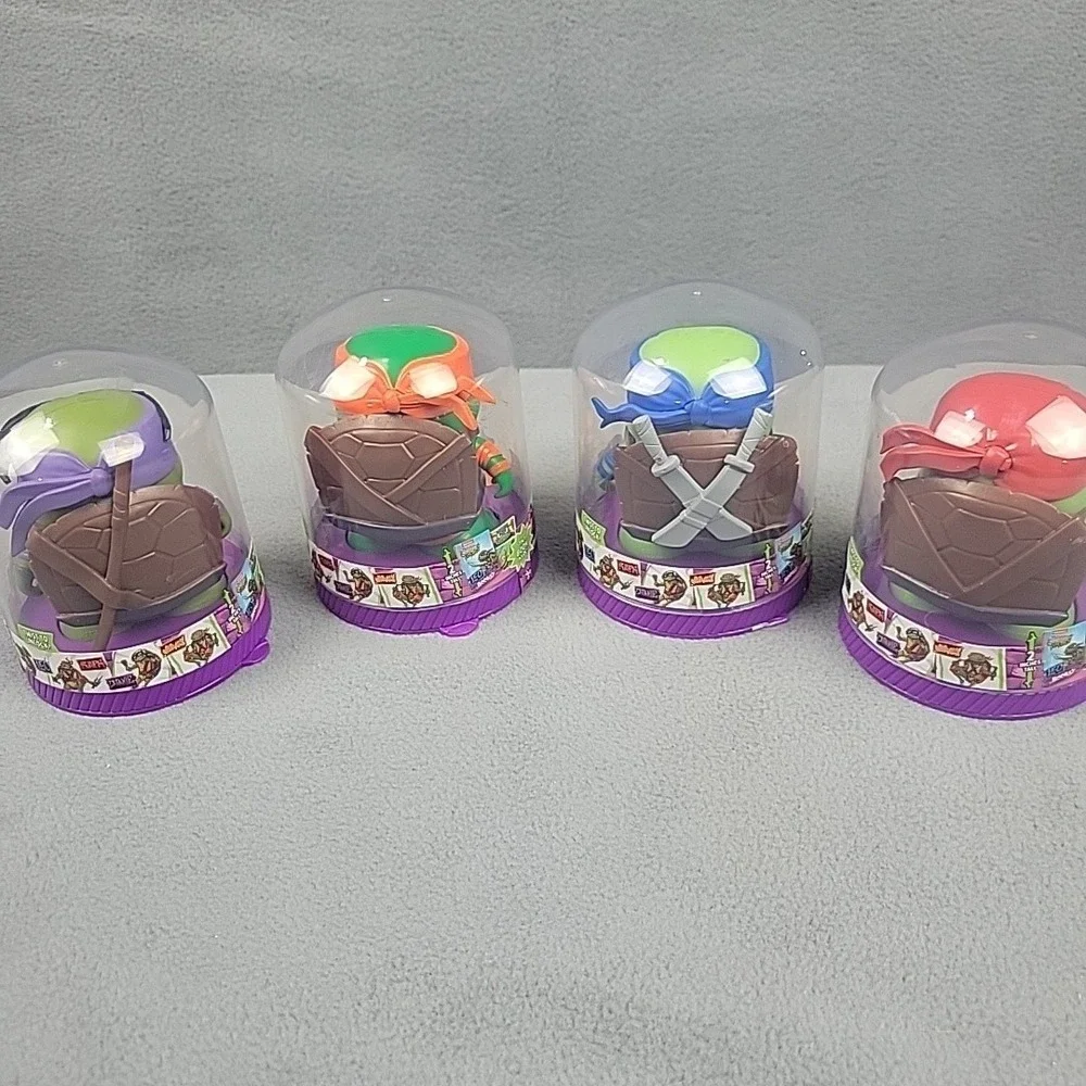 Teenage Mutant Ninja Turtles TMNT Booskys Figures Set Donatello Leonardo Michela